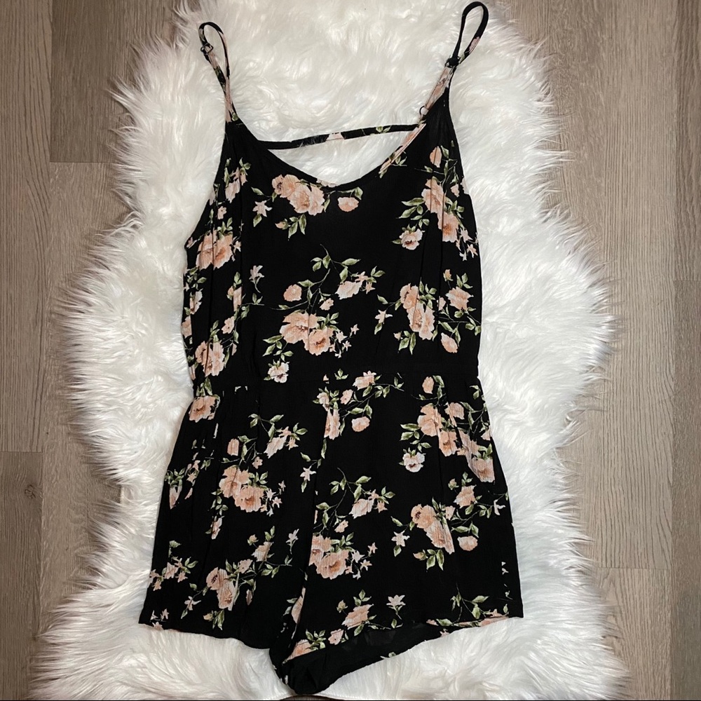 Forever21 floral romper